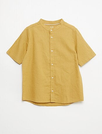 Camicia bianca in cotone