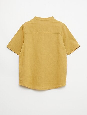 Camicia bianca in cotone