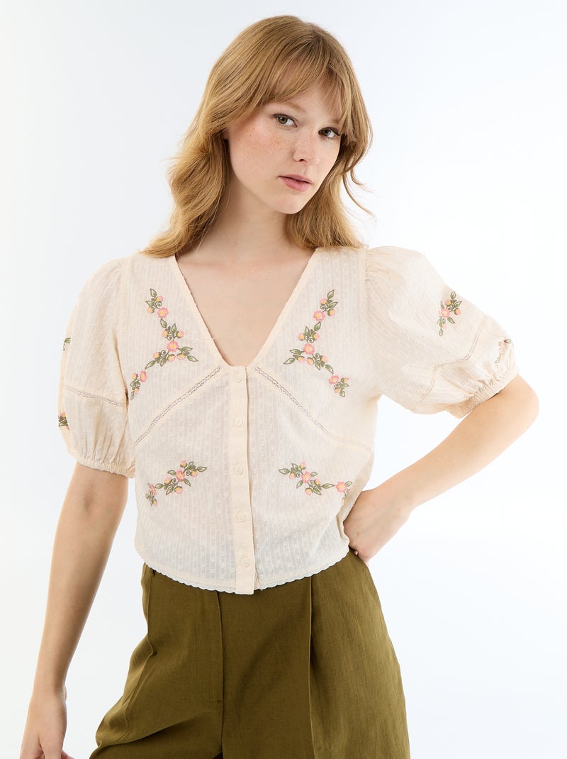 Camicia Bianco Ecru - Kiabi