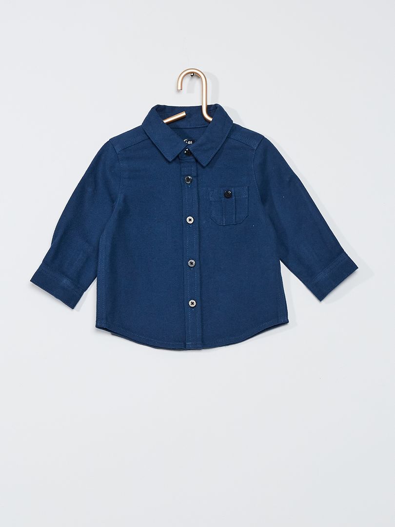 Camicia blu - Kiabi