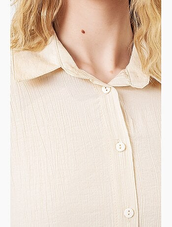 Camicia button-up oversize a maniche lunghe bdart