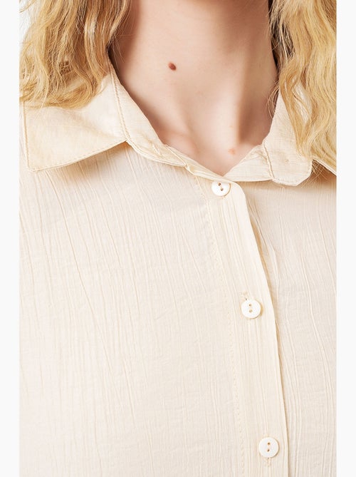 Camicia button-up oversize a maniche lunghe bdart - Kiabi Camicia button-up oversize a maniche lunghe bdart - Kiabi