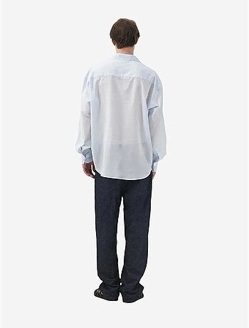 Camicia casual a maniche lunghe dalla vestibilità rilassata con dettaglio annodato giesto