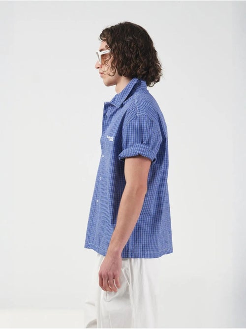 Camicia casual a quadri con bottoni e maniche corte giesto - Kiabi Camicia casual a quadri con bottoni e maniche corte giesto - Kiabi