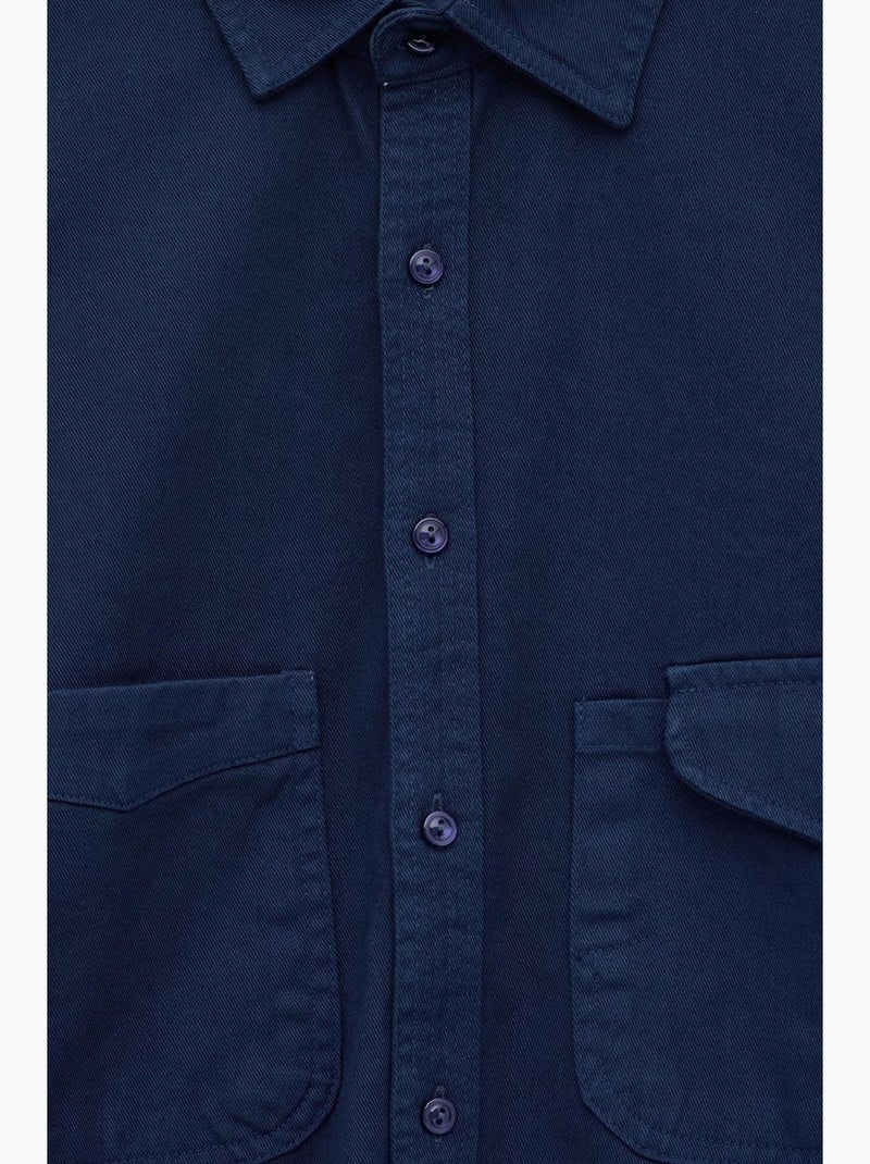 Camicia classica giesto Blu marino - Kiabi