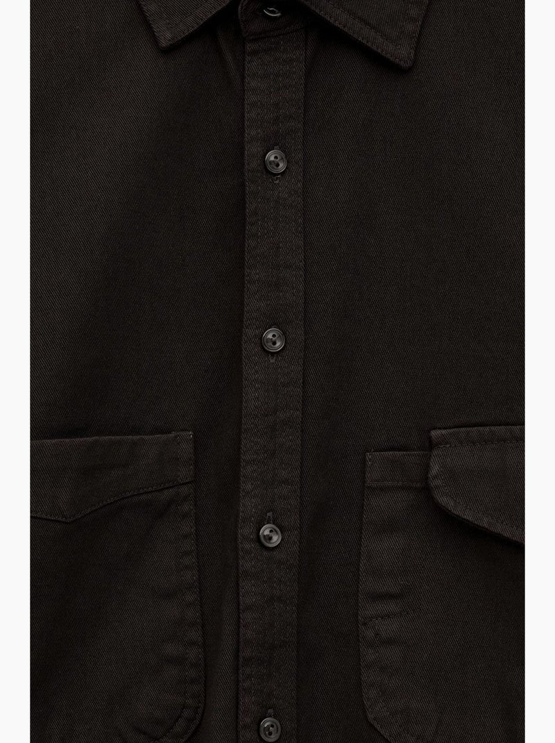 Camicia classica giesto Nero - Kiabi
