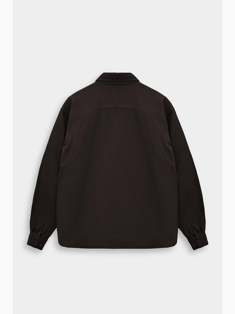 Camicia classica giesto Nero - Kiabi