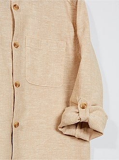 Camicia colletto alla coreana - Kiabi