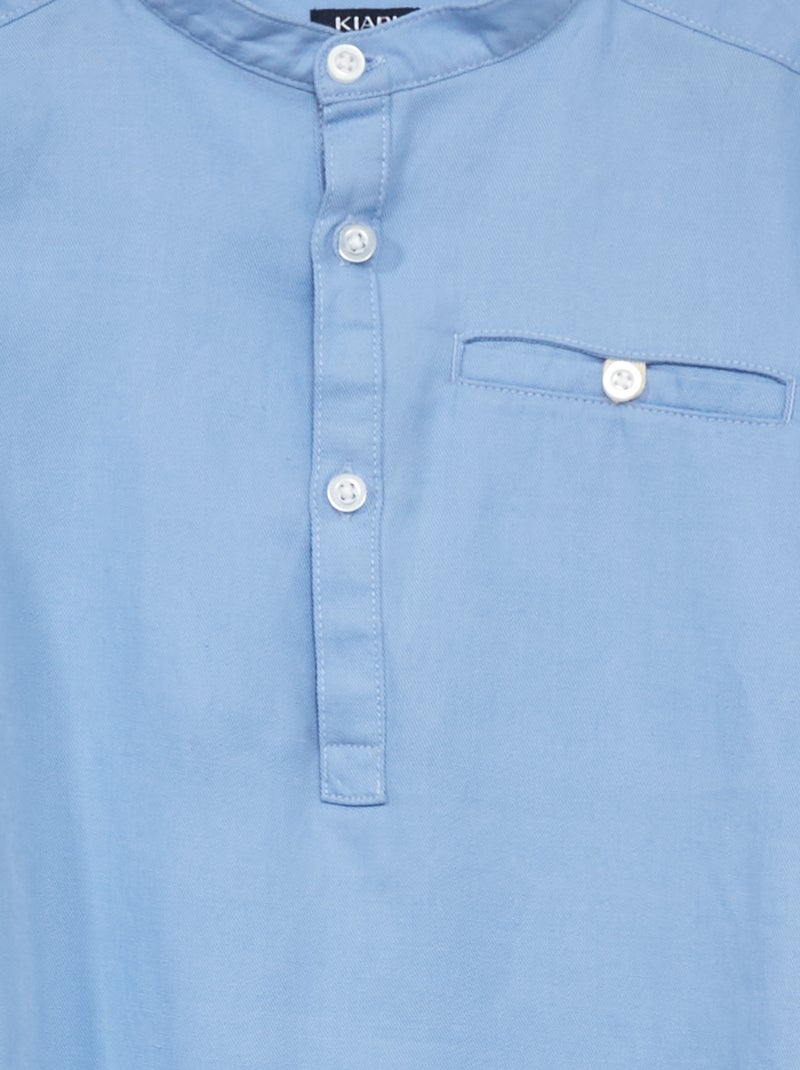 Il Gufo Camicia con collo alla coreana P24CL017L6006 main image 1