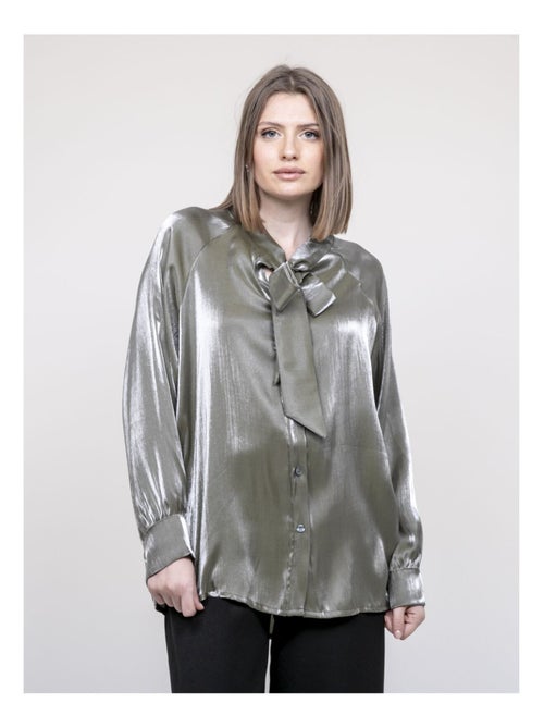Camicia collo lavallière ORNELLA - Kiabi