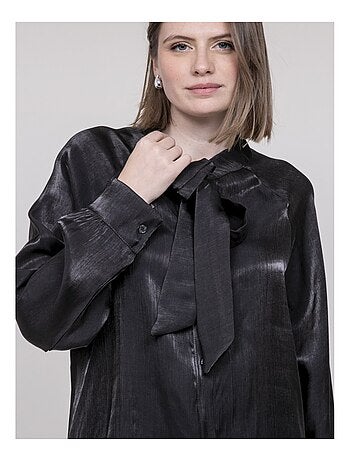 Camicia collo lavallière ORNELLA