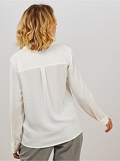 Camicia collo piatto tasca sul petto - Kiabi