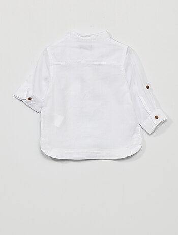 Camicia collo serafino