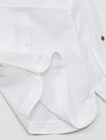 Camicia collo serafino