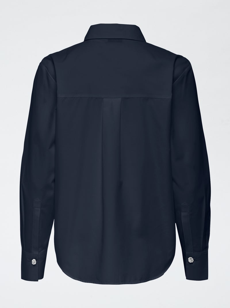 Camicia con bottoni decorativi 'JDY' Nero - Kiabi