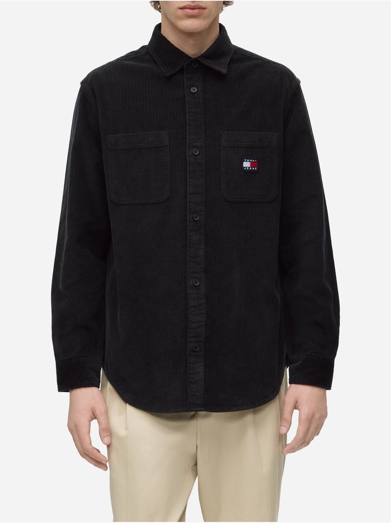 Camicia con colletto abbottonato - tommy jeans Nero - Kiabi