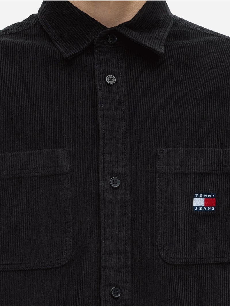 Camicia con colletto abbottonato - tommy jeans Nero - Kiabi