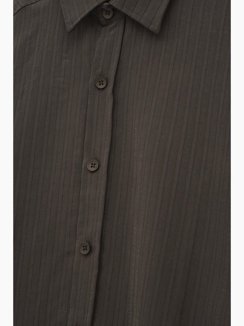 Camicia con colletto abbottonato giesto Grigio scuro - Kiabi