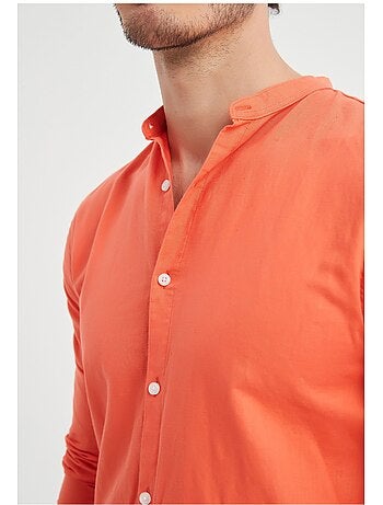 Camicia con colletto Mao Kebello