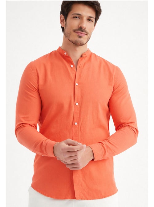 Camicia con colletto Mao Kebello - Kiabi