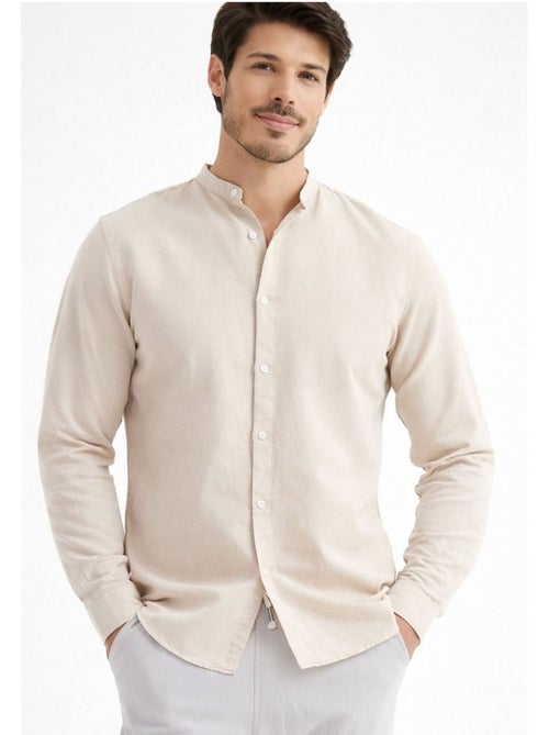 Camicia con colletto Mao Kebello - Kiabi