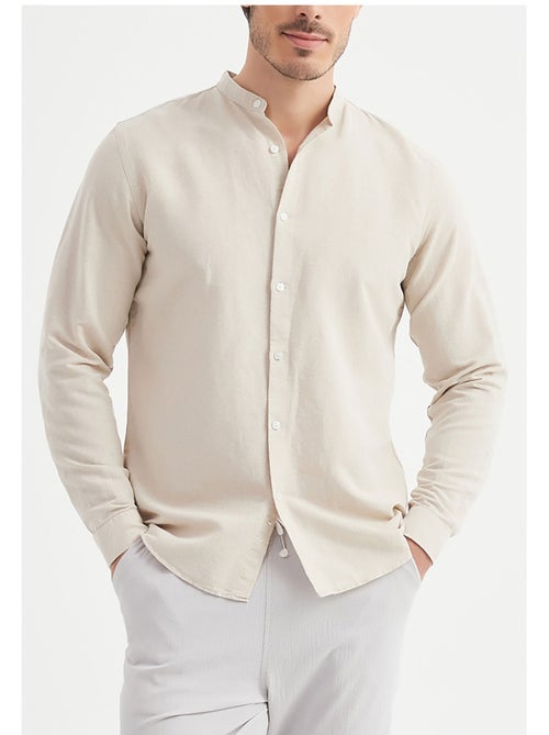 Camicia con colletto Mao Kebello - Kiabi