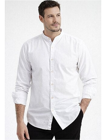 Camicia con colletto Mao Kebello