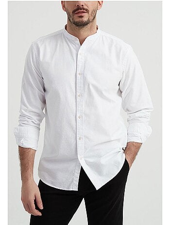 Camicia con colletto Mao Kebello