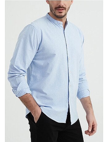 Camicia con colletto Mao Kebello