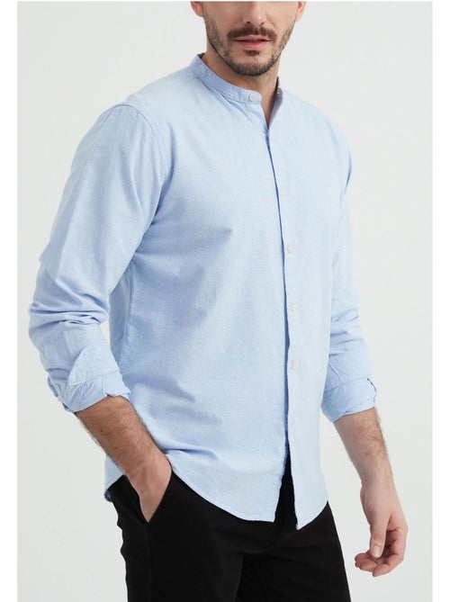 Camicia con colletto Mao Kebello - Kiabi