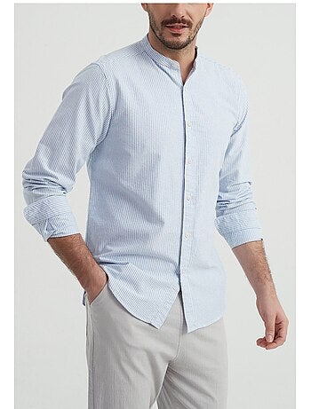 Camicia con colletto Mao Kebello