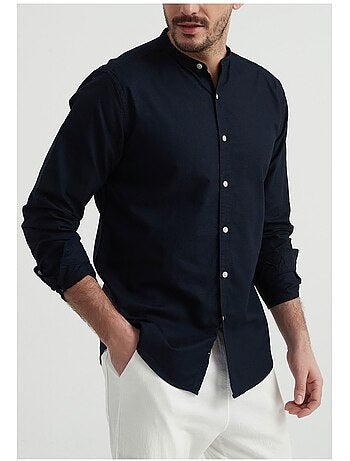 Camicia con colletto Mao Kebello