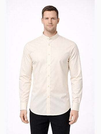 Camicia con colletto Mao Kebello