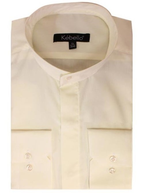 Camicia con colletto Mao Kebello - Kiabi Camicia con colletto Mao Kebello - Kiabi