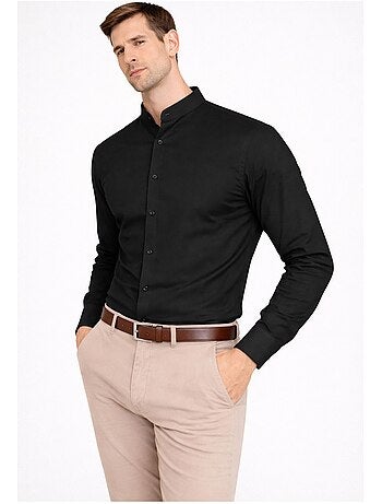 Camicia con colletto Mao Kebello