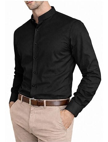 Camicia con colletto Mao Kebello