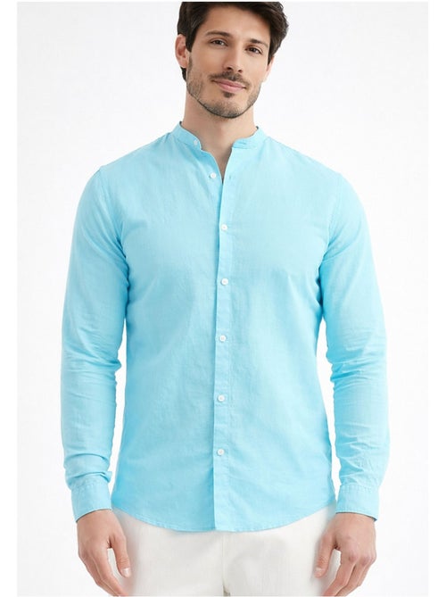 Camicia con colletto Mao Kebello - Kiabi