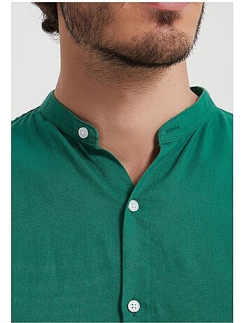 Camicia con colletto Mao Kebello