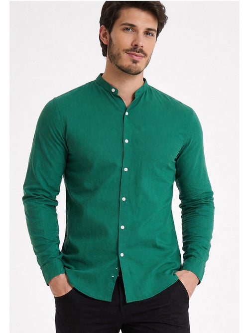 Camicia con colletto Mao Kebello - Kiabi