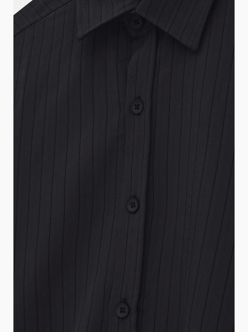 Camicia con colletto semplice giesto Nero - Kiabi