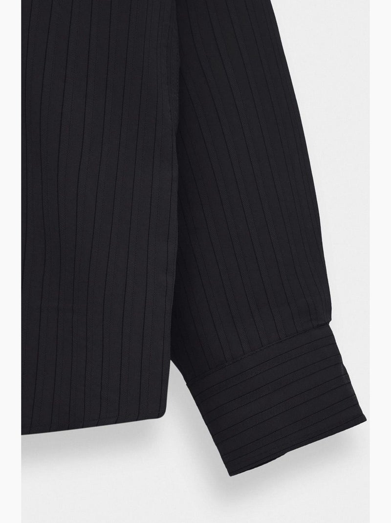 Camicia con colletto semplice giesto Nero - Kiabi
