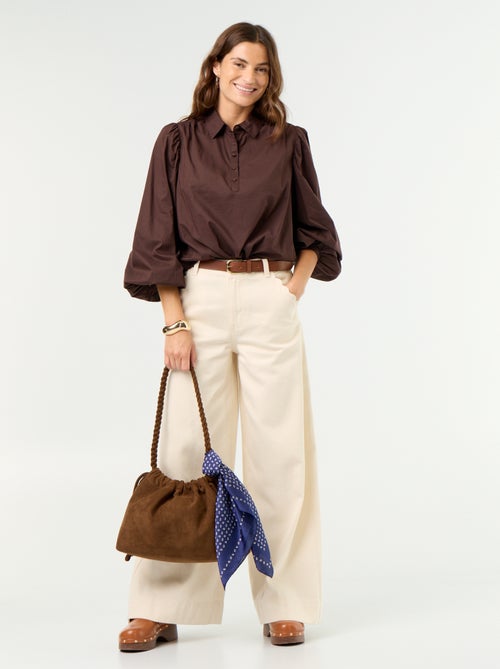 Camicia con collo abbottonato - Kiabi Camicia con collo abbottonato - Kiabi