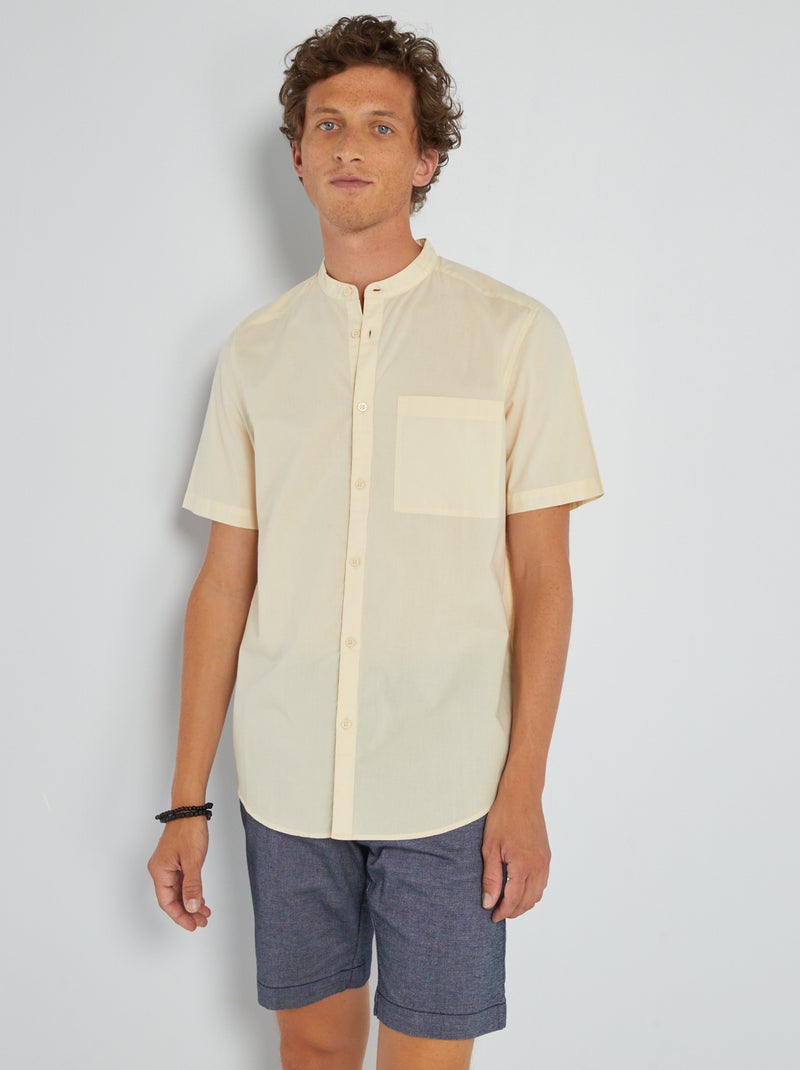 Lalalù Camicia con collo alla coreana CML601PB main image 0