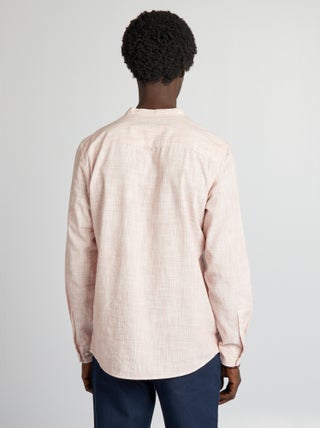 Bellstone Combo di camicia da uomo in misto cotone, a maniche lunghe