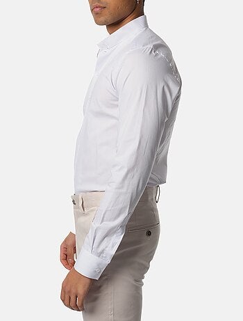 Camicia con collo rovesciato