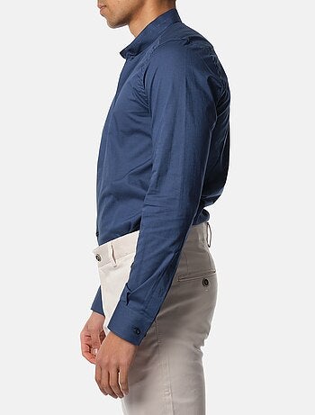 Camicia con collo rovesciato