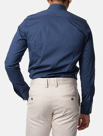 Camicia con collo rovesciato