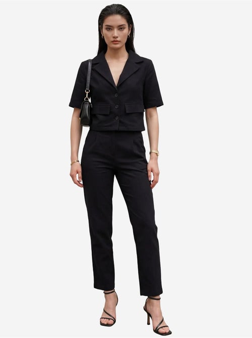 Camicia con dettaglio tasca e pantaloni set due pezzi my fashion - Kiabi Camicia con dettaglio tasca e pantaloni set due pezzi my fashion - Kiabi