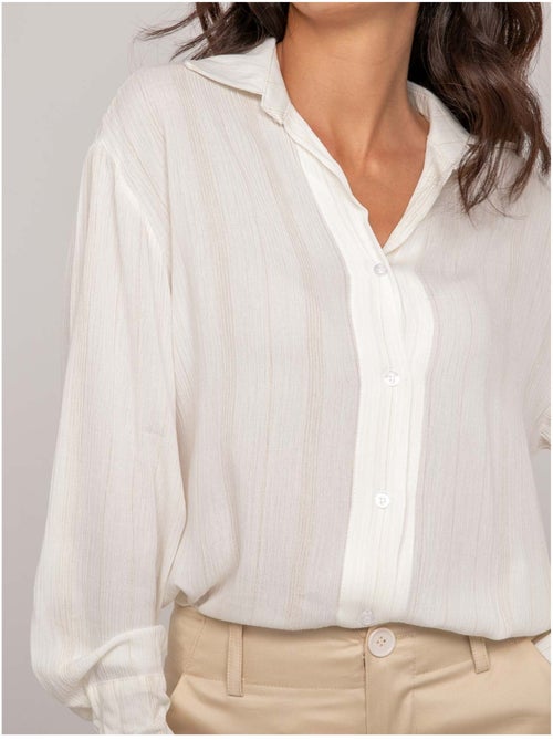Camicia con filo lurex ODAYA - Kiabi Camicia con filo lurex ODAYA - Kiabi