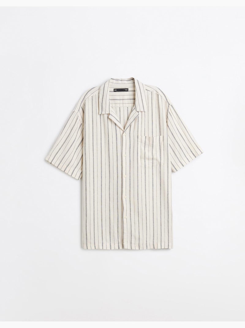 Camicia con lino, MO Fashion Beige - Kiabi